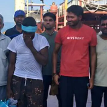 Ten Indian sailors released from Iranian jail