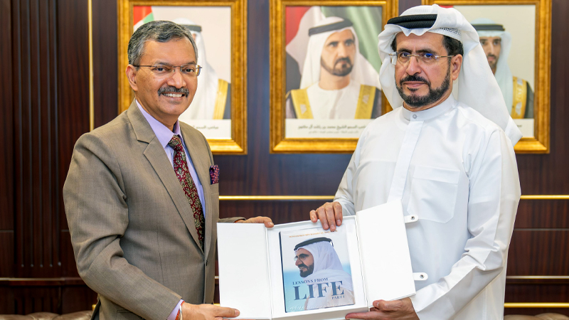 Clean energy by 2050: Indian diplomats meet DEWA chief in Dubai Clean energy by 2050: Indian diplomats meet DEWA chief in Dubai