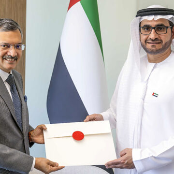 New Indian ambassador to the UAE Deepak Mittal takes office
