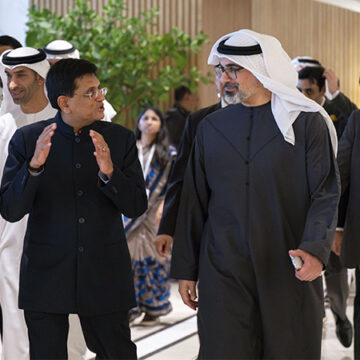 India, UAE mean business; Abu Dhabi Crown Prince meets India’s top industry leaders, says committed to boosting trade