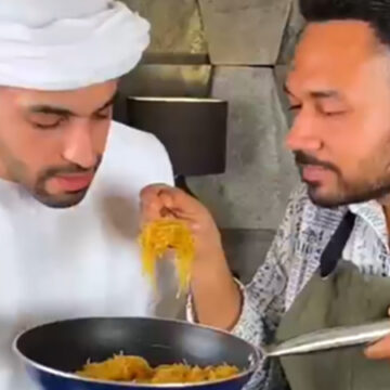 NRI menu: UAE Ambassador to India Abdulnasser Alshaali and Indian chef Saransh Goila cook up breakfast