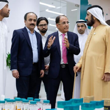 Mohammed bin Rashid visits Himalaya Wellness centre at Dubai Science Park