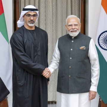 Prime Minister Modi welcomes Abu Dhabi Crown Prince in New Delhi as ties strengthen