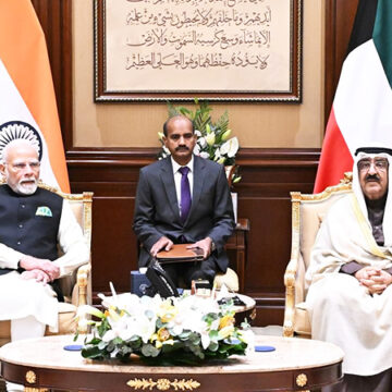 PM Modi and Kuwaiti Emir discuss bilateral ties, Middle East developments