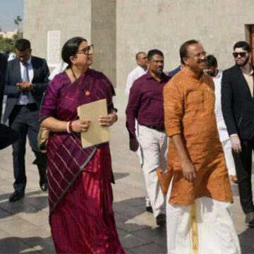 How Smriti Irani’s Saudi visit is turning heads