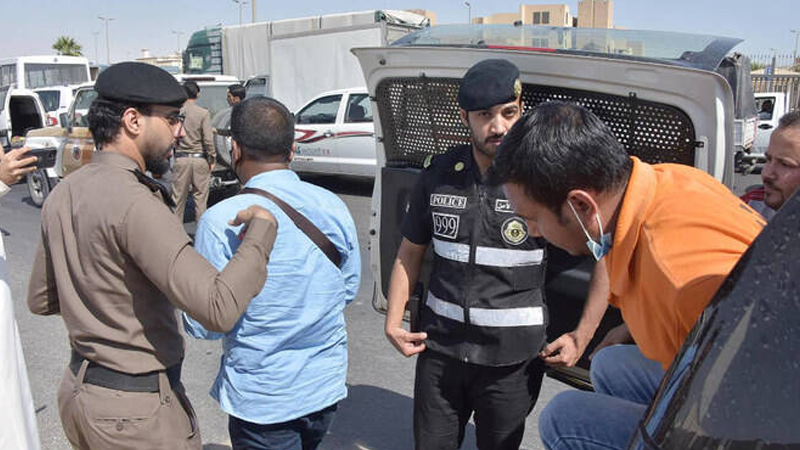Over 7,000 people arrested for residency and labour violations in Saudi Arabia Over 7,000 people arrested for residency and labour violations in Saudi Arabia
