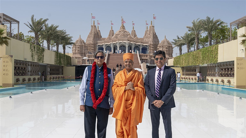 BAPS Hindu Mandir visit: Shashi Tharoor commends the UAE government and Indian PM Modi BAPS Hindu Mandir visit: Shashi Tharoor commends the UAE government and Indian PM Modi