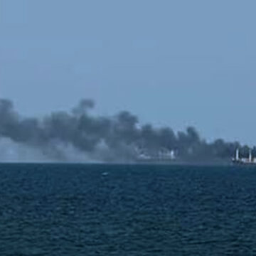 Indian ship hit by projectile near Yemeni waters; all 14 seafarers safe