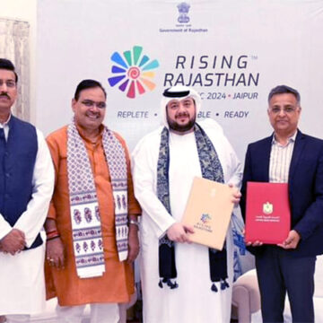 The UAE and India sign pact to develop energy project in Rajasthan