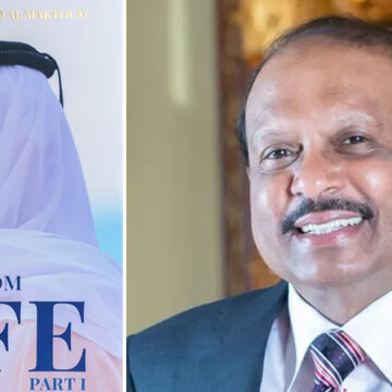 UAE-based NRI tycoon Yusuff Ali gets a signed copy of Dubai Ruler Sheikh Mohammed’s book