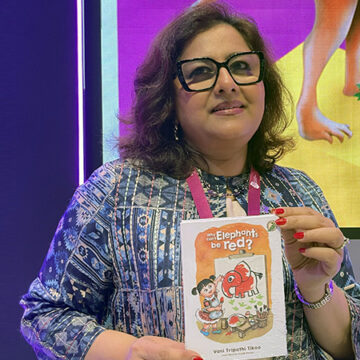 Indian actor-turned-children’s author Vani Tripathi Tikoo presents her debut book at Abu Dhabi International Book Fair