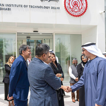 IIT Delhi Abu Dhabi opens doors; Abu Dhabi Crown Prince attends inauguration