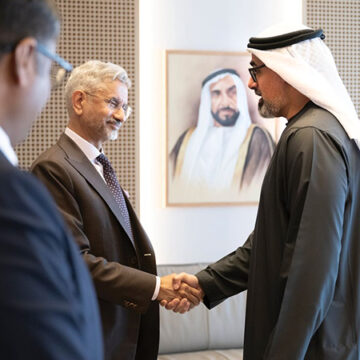 Indian Foreign Minister Jaishankar, Abu Dhabi Crown Prince Sheikh Khaled discuss ways to boost ties