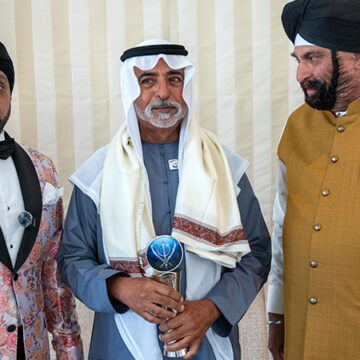 Global Sikh community honours UAE Minister of Tolerance Sheikh Nahyan